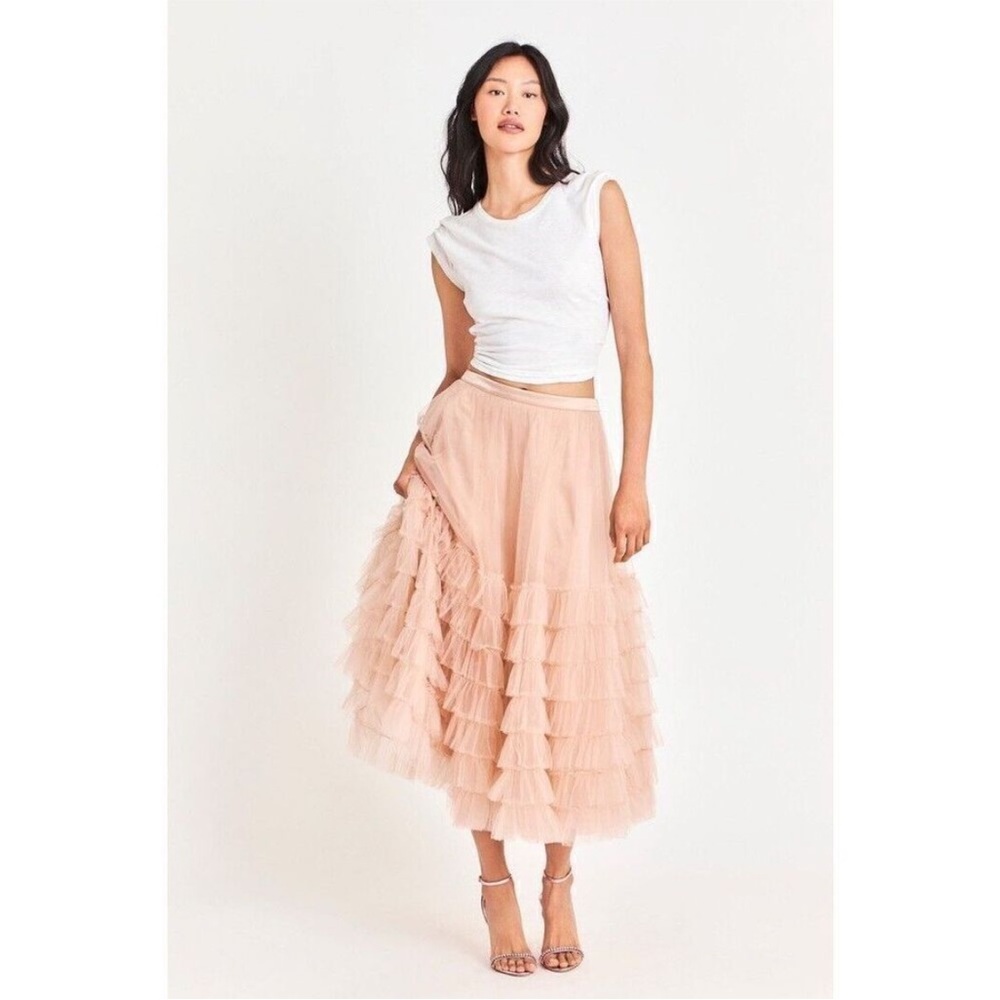 LOVESHACKFANCY TULLE SKIRT - Picture 10 of 10